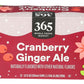 365 by Whole Foods Market  Cranberry Ginger Ale  12 Pack  12 Fl Oz