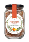 Gourmanity Mandarin Flavor Honey Lozenges 250Gr, Natural Lozenges Made With Honey & Mandarin Flavor, Gourmet Candy Honey Drops,