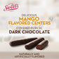 Sweet Candy Company Dark Chocolate Mango Chili Sticks - Gourmet Chocolate Covered Sticks, Chocolate Fruit Flavored Sticks, Gift