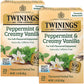 Twinings Peppermint & Creamy Vanilla Herbal Tea, Naturally Caffeine-Free, 20 Count (Pack of 2)
