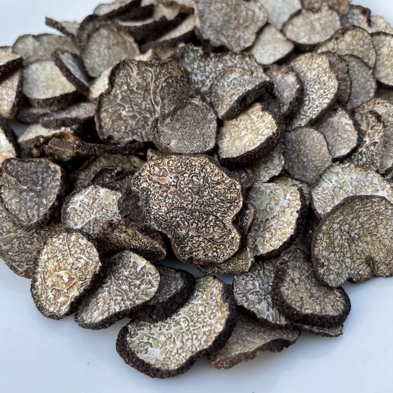 Premium Wild Black Truffle Slices - 1oz Dried Yunnan Specialty Truffle, Rich in Flavor & Nutrients, Gourmet Cooking Ingredient ?
