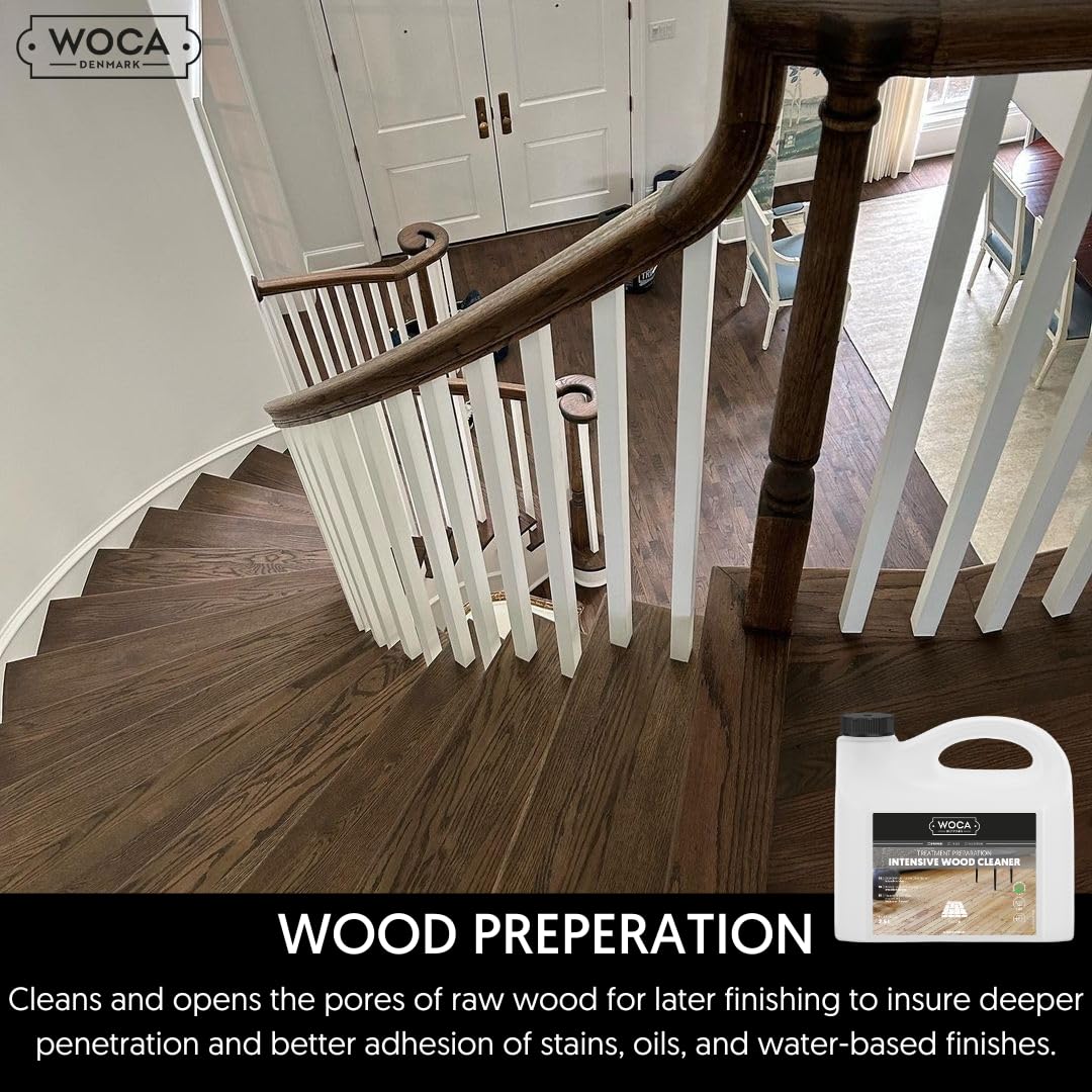 Woca Intensive Wood Cleaner 1 L Is A Concentrated Formula For The Preparing And Treatment Of Raw Wood To Accept Wood Stains, Soa