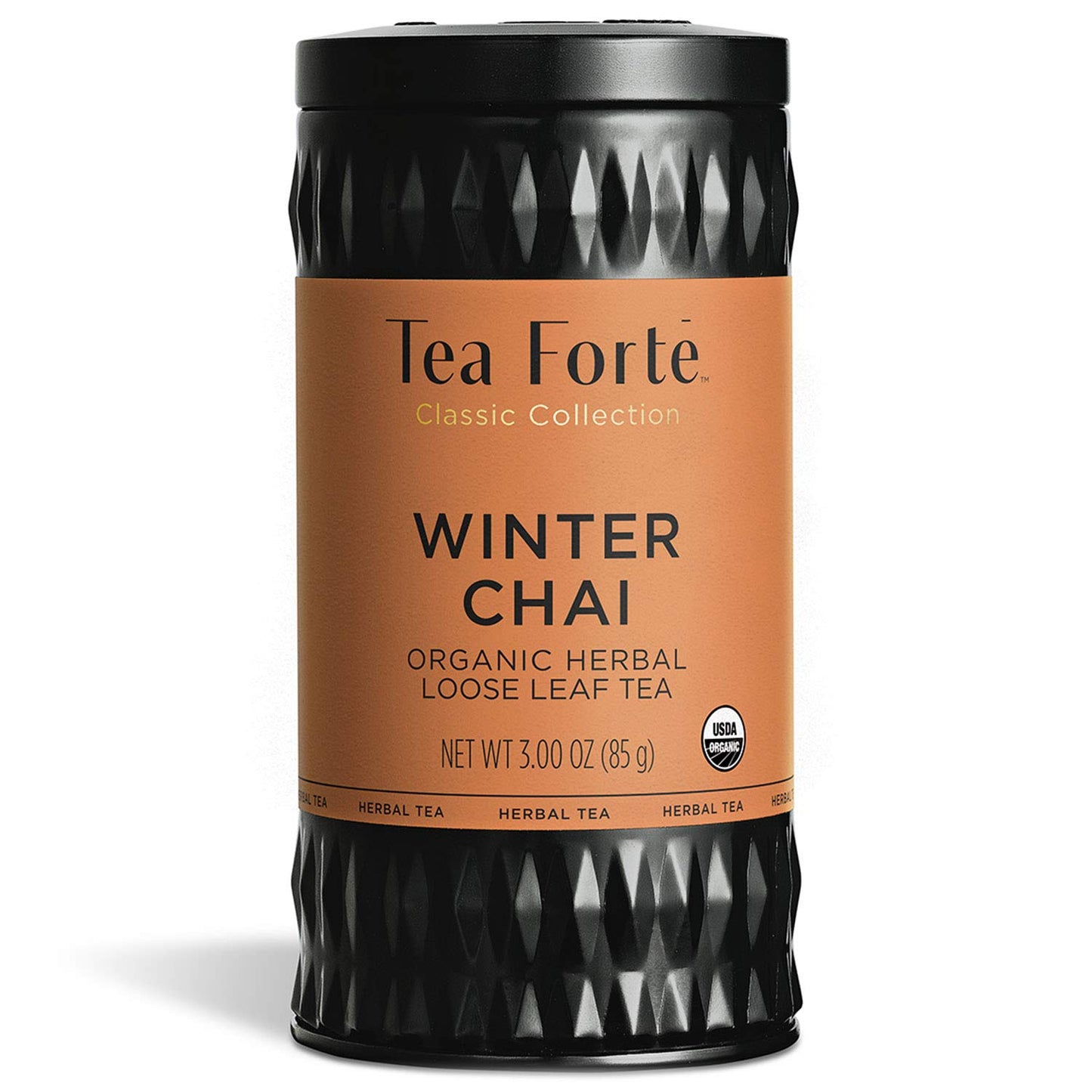 Tea Forte Loose Tea Canister, Winter Chai, 3 Ounce, Pack of 1