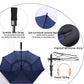 Baraida Golf Umbrella Large 62/68/72 Inch, Extra Large Oversize Double Canopy Vented Windproof Waterproof Umbrella, Automatic Open Golf Umbrella For Men And Women And Family.(62 Inch,Navy Blue)