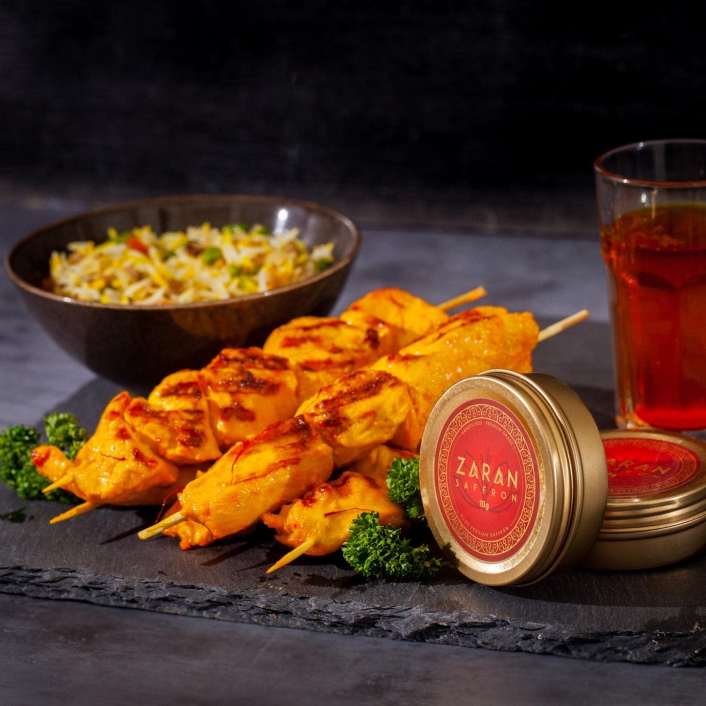 Zaran Saffron Superior Saffron Threads, Premium Spice for Culinary Uses, 10 Grams