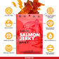 Kaimana Jerky Wild Caught Salmon Jerky - Organic, Low-Calorie, Spicy Flavor - 2oz Pack