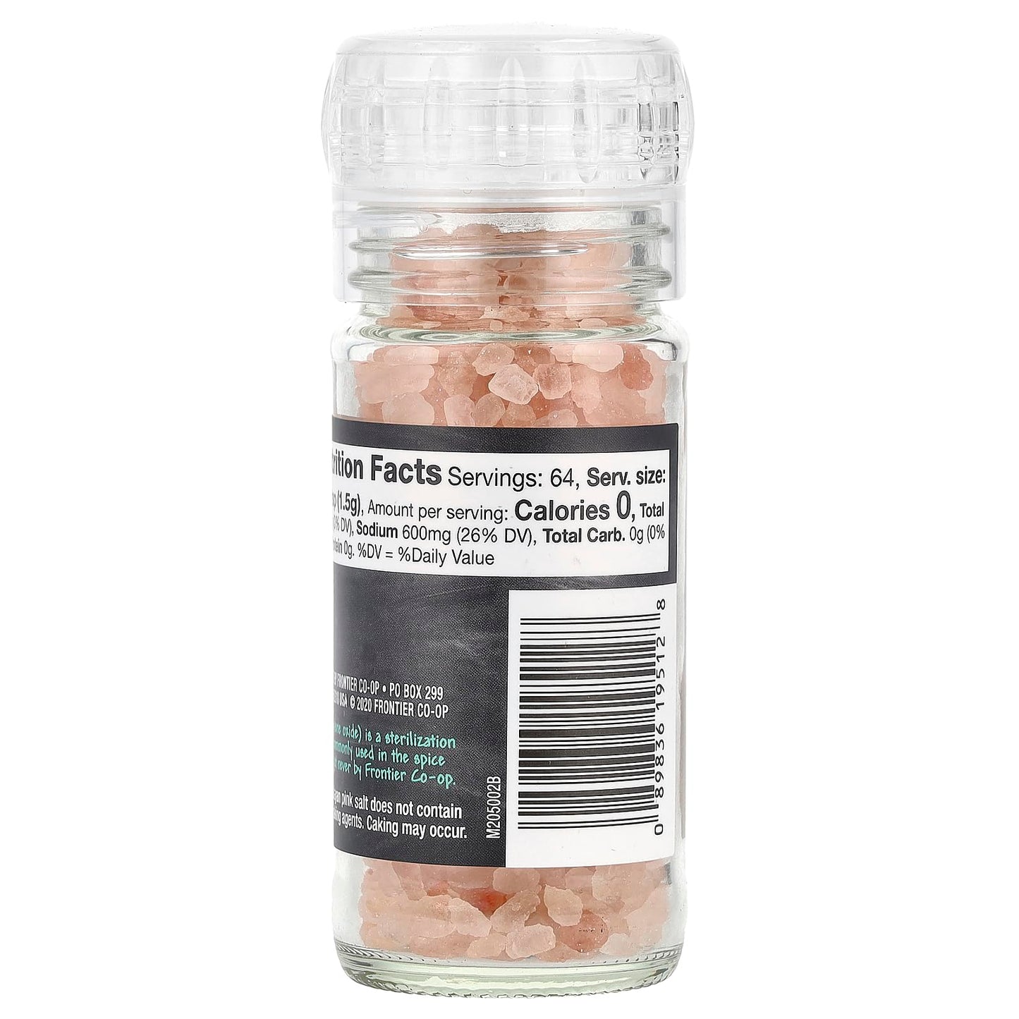Frontier Salt Grinder - Pink - 3.4-Ounce Bottle