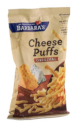 Barbaras Bakery Original Cheese Puffs 7-Ounce (Pack Of 24)24