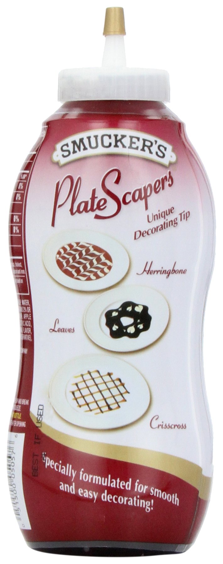 Smuckers Plate Scraper, Raspberry, 19.25 Ounce