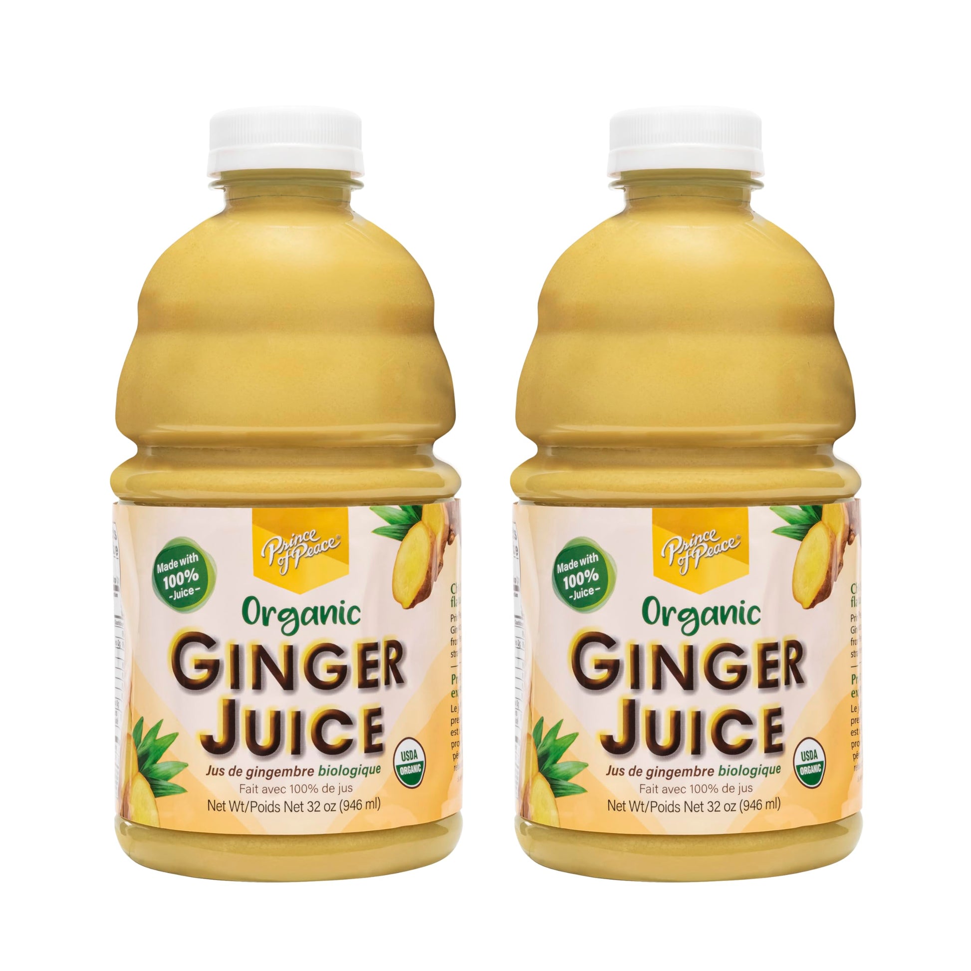 Prince Of Peace 99% Organic Flavor Blendger Juice. Health Product Free Digestive Health  Top-Grade Quality Not From Concentrate  Made In U.S.A 32Oz. (Pack Of 2)