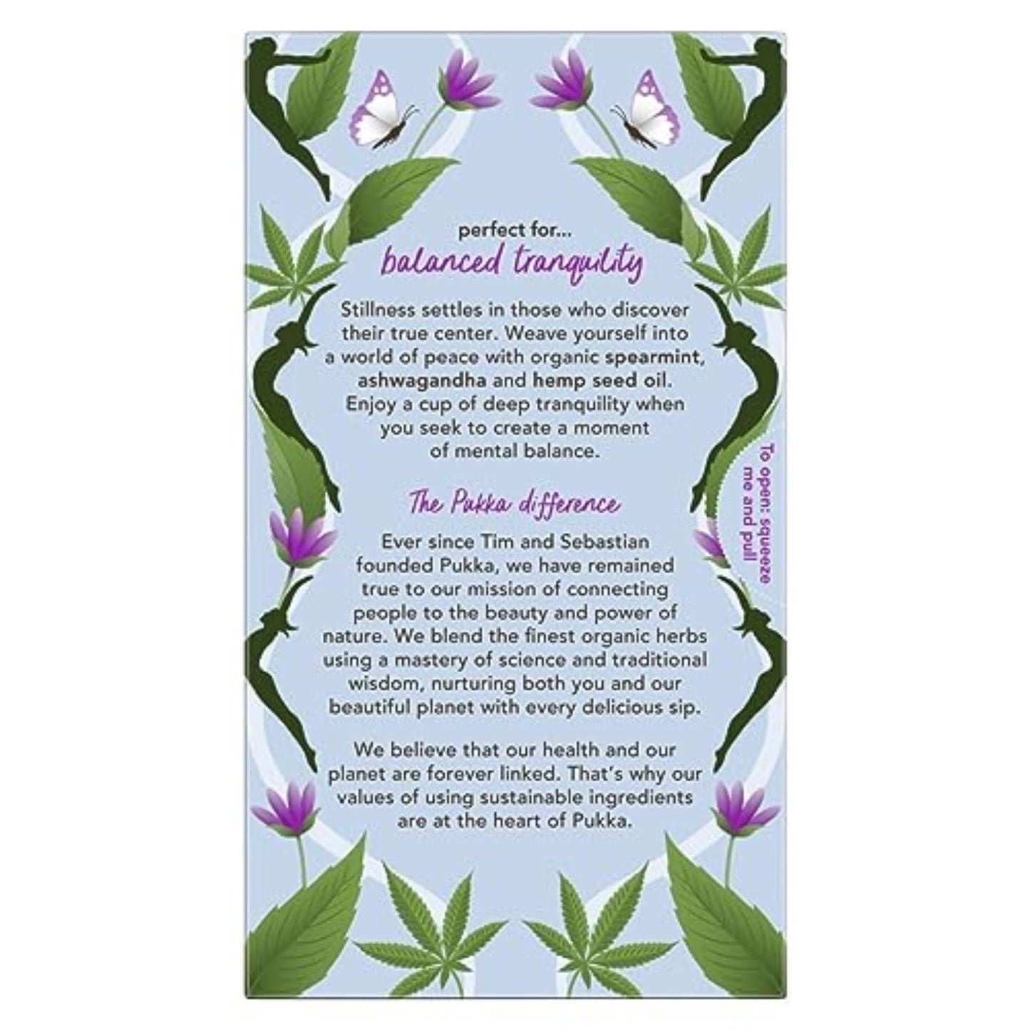 Pukka Organic Herbal Tea Bags with Spearmint, Ashwagandha & Hemp Seed Oil, Caffeine Free, 80 Total Bags (4 Pack)