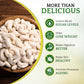 Sunbest Natural - Whole Raw Cashew, Unroasted & Unsalted Cashews For Cooking, Baking, & Toppings, On-The-Go Vegan Snack, Non-Gmo Cashew Nuts Bulk In Resealable Bag, 3 Lbs