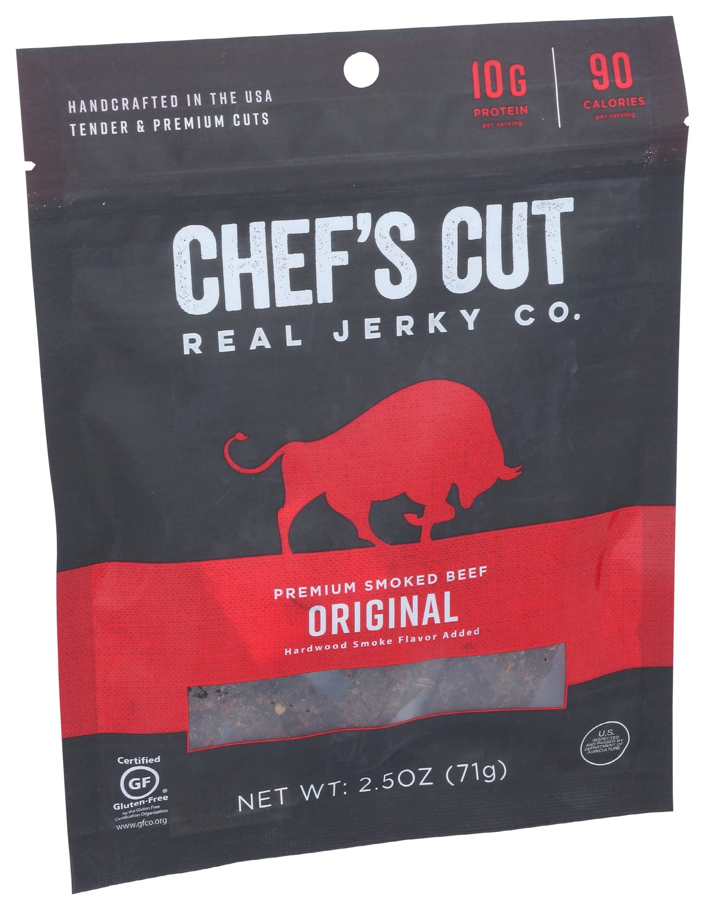 Chef'S Cut Real Steak Jerky Original Recipe, 2.5 Ounce