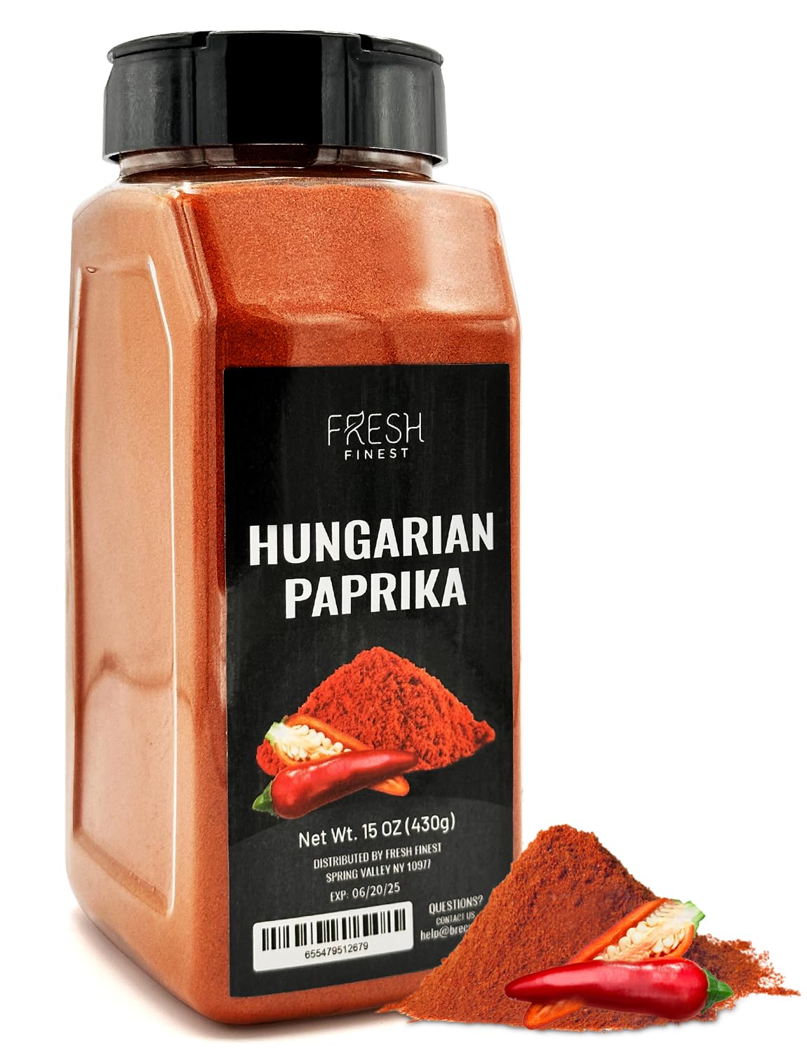 Fresh Finest Hungarian Paprika - Delicious Authentic Sweet Paprika Powder Hungarian - Mild Spice Sweet Paprika Powder for a Wide