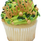 DecoPac Green Sprinkles | Extra Large 26oz Pack | Cake Sprinkle Mix, Fancy Sprinkles For Cake Decorating, Handheld Container, Ca