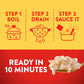 Stouffer'S Supreme Shells And Cheese, Three Cheese, Boxed Mac Cheese Dinner Kit, 12 Oz
