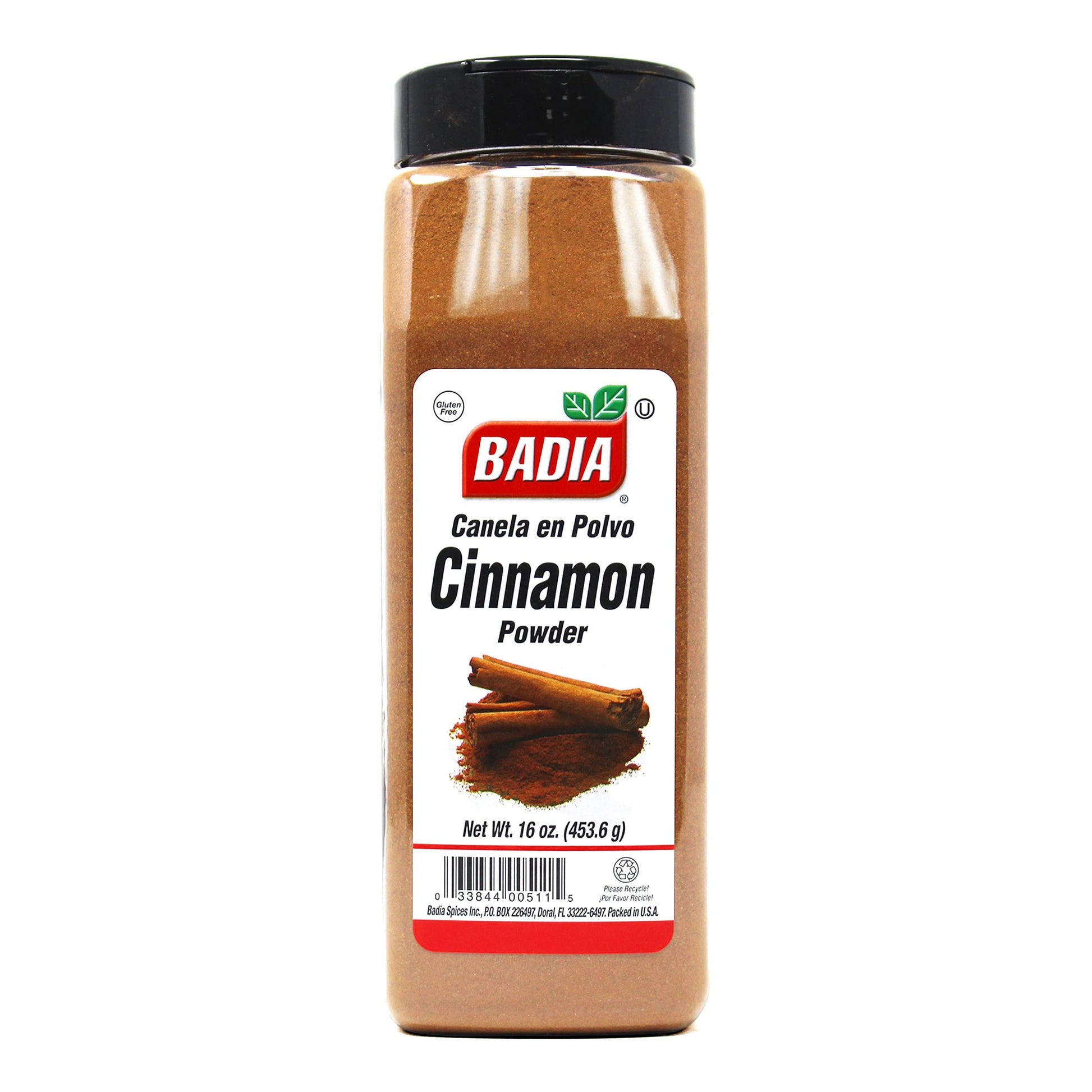 16 Oz Bottle-Cinnamon Powder Ground / Canela En Polvo Molida Kosher