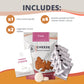 Cultures For Health Fresh Cheese Starter Culture - 4 Mesophilic Packets & 2 Rennet compact pieces - DIY Soft Cheeses - 0.09 Ounce