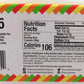 Sour Power Candy Straws, Orchard Mix, 1.75 Oz (Pack Of 24)