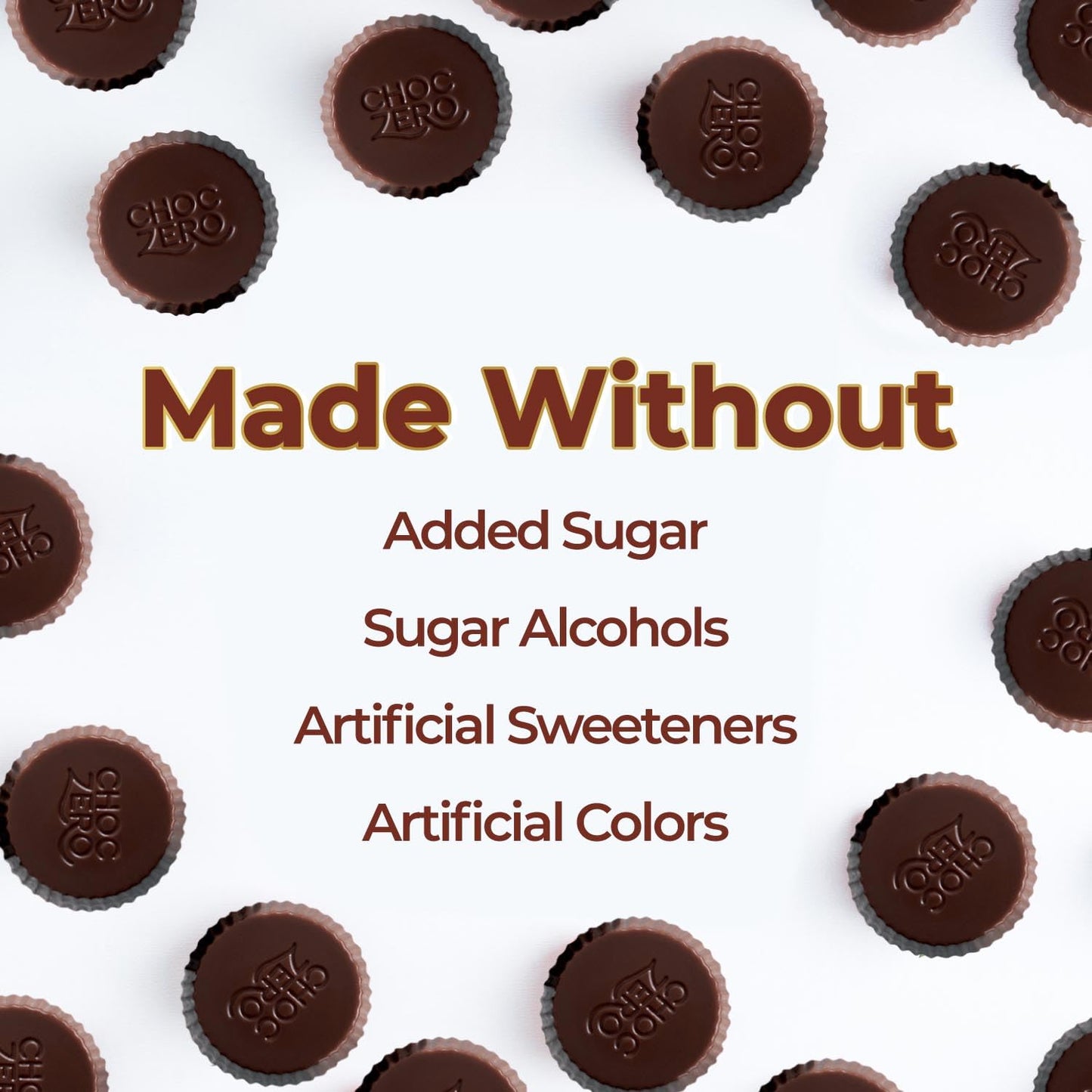 Choczero Dark Chocolate Peanut Butter Cups, Vegan, Sugar Free, Low Carb, Gluten Free, 4 Ounce (Pack Of 4), 32 Cups Total