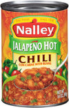 Nalley Chili, Jalapeno Hot, 14 Ounce (Pack of 24)