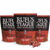 Rufus Teague Hot BBQ Honey Roasted Nuts Mix, Sweet & Spicy Almonds, Cashews & Pecans, 9 oz Resealable Pouch (No Peanuts), 3 Pack