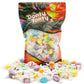 Salt Water Taffy 4 Lb - 10 Assorted Flavors, Individually Wrapped, Bulk Old Fashion Candy In Resealable Bag, Gluten Free, Kosher