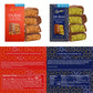 Lovetta Dubai Chocolate Bar Variety Pack  Pistachio & Cookie Butter Knafeh - Luxury Rich Milk Chocolate  Individually Wrapped Fresh  enhanced Pistachio Cream & Cookie Butter Kataifi Filling Halloween Candy