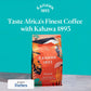 KAHAWA 1893 Whole Bean Coffee Medium Roast Kenyan Blend, 24 Oz, High Antioxidants, Organically Grown, Ethically Sourced
