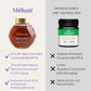 M?lium Stingless Bee Honey 8.8oz - Lab-Verified with 5? Higher Antioxidants vs Manuka Honey Medical Grade - Third-Party Tested  Pure  Naturally Low-GI & Sucrose Free