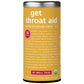 The Republic of Tea Organic Get Throat Aid Herb Tea Tin - 36 Tea Bags, Naturally Caffeine Free