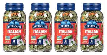 Litehouse Freeze Dried Italian Herb Blend - Substitute For Fresh Italian Seasonings, Italian Spices, Jar Equal To Blend Of 8 Her