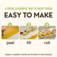 Newgem Barbeque, Carrot Ginger, Mango, Pineapple Habenaro, Sandwhich Wraps, Gluten Free, Paleo, Keto Friendly, Low Calorie Wrap