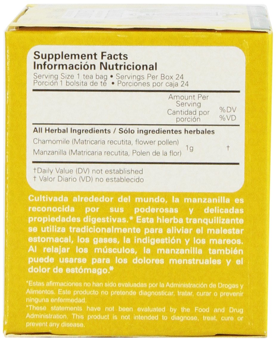 Tadin Manzanilla Chamomile Tea, 24 Ct