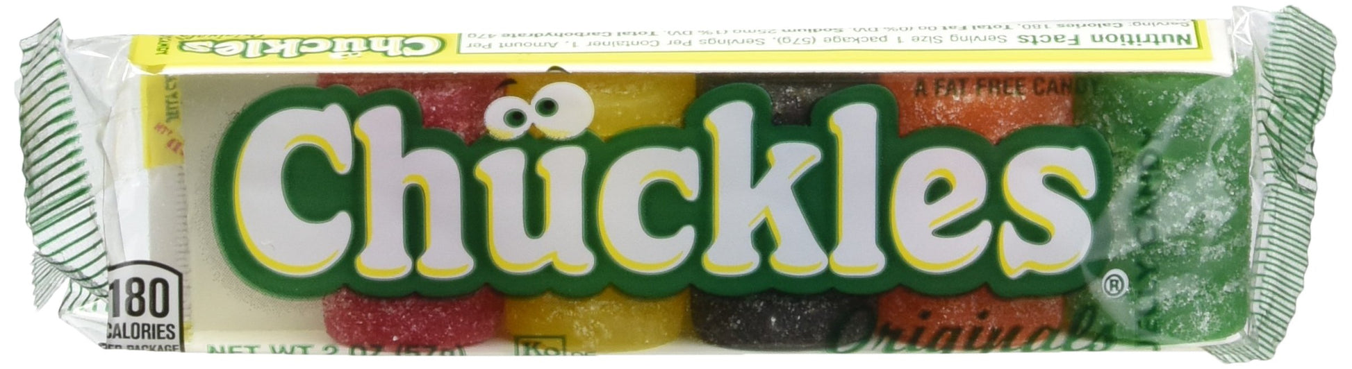 Chuckles Jelly Candy Bar, 24 Count