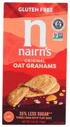 Nairn'S Gluten-Free Original Oat Grahams - Healthy, Tasty And Safe For Celiacs. Perfect On-The Go Snack. High Fiber, No Artifici