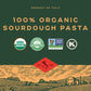 Bionaturae Organic Sourdough Penne Pasta - Dried Pasta Noodles - 12 Ounce - Model 0799210620015
