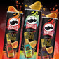 Spicy Potato Chips Variety Pack In Snackifyme Gift Box - Verde, Barbacoa, Rojo, 3 X 5.5 Ounce, Hot Spicy Flavor, Assortment Bulk