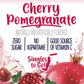 Welch'S Singles To Go Drink Mix Cherry Pomegranate, 6 Boxes With 6 Packets Each- 36 Total Servings