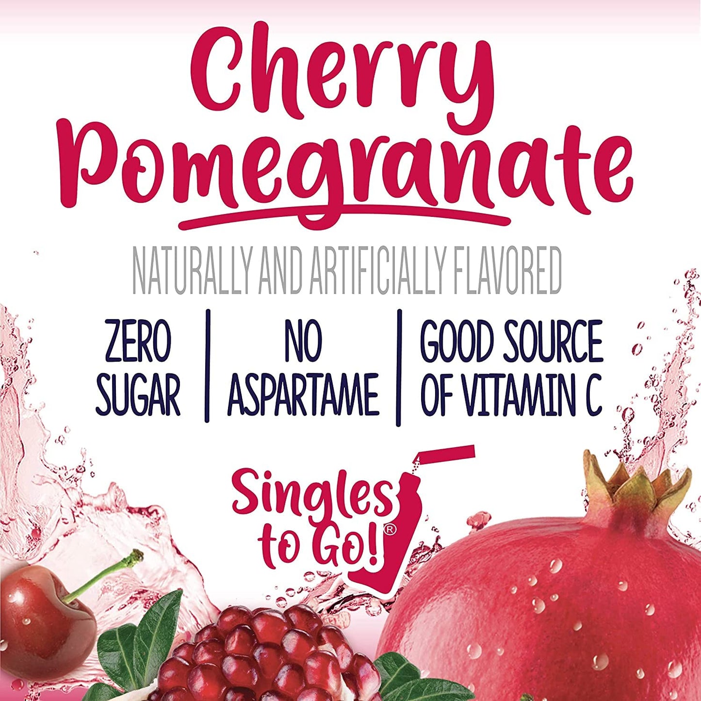 Welch'S Singles To Go Drink Mix Cherry Pomegranate, 6 Boxes With 6 Packets Each- 36 Total Servings