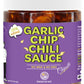 SAUCE UP Garlic Chip Chili Sauce | Chipotle Flavor | All-Natural, Keto, Gluten-Free, No MSG | Fried Garlic, Mexican Chilies, Cru