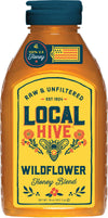 Local Hive Wildflower Raw Unfiltered Honey - 32oz, 100% Pure US Honey, Sourced from American Bees and Beekeepers - Natural Sweet