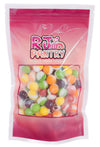 Freeze Dried Fruit Crunch Candy (Original, 4 Oz) Treat Gift Bag Strawberry, Green Apple, Grape, Lemon, Lime, And Orange