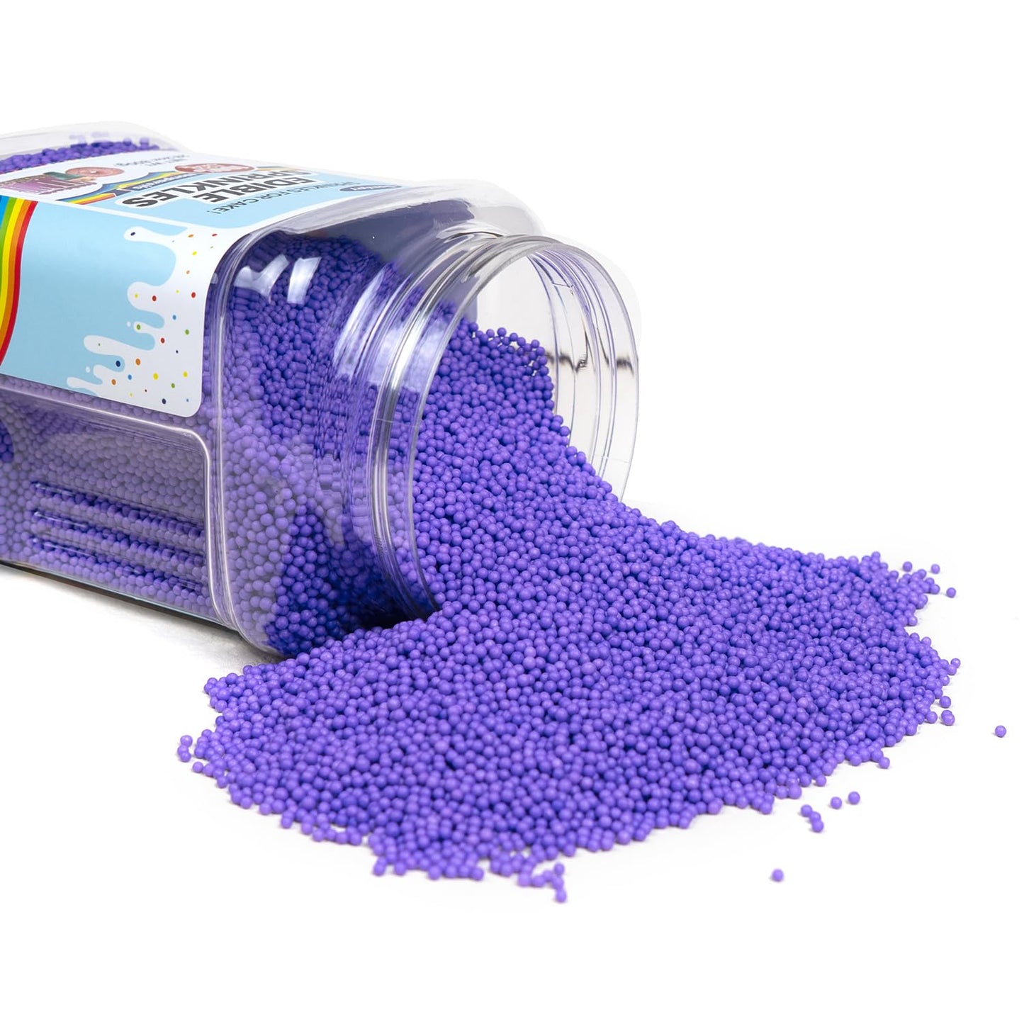Nonpareils Sprinkles, Edible Purple Sprinkles, Food Grade Bulk 800G, Cake Toppers And Cake Decorations, Ice Cream, Wedding Party