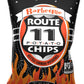 Route 11 Potato Chips : Barbeque (30 bags (2 oz each)) Barbecue BBQ