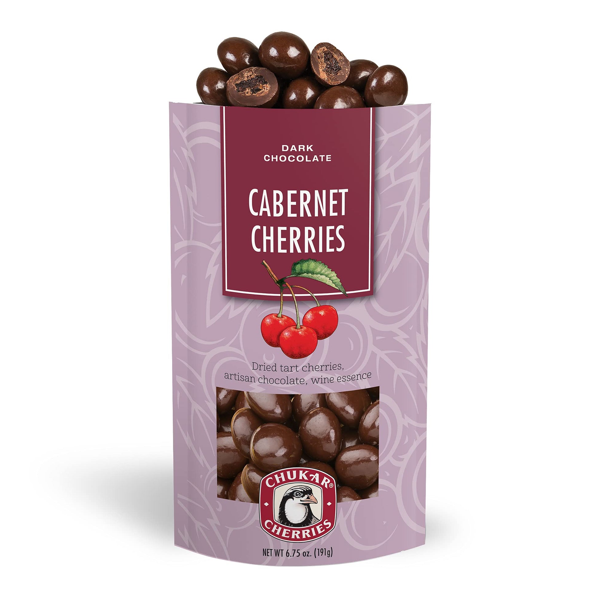 Chukar Cherries Dark Chocolate Cabernet Cherries - 1 Bag