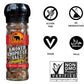 African Dream Foods Smoked Chipotle Spicy Salt Seasoning, 3.5 oz (Pack of 2) - Ideal for Meat, Chicken, Seafood, Reusable Grinder