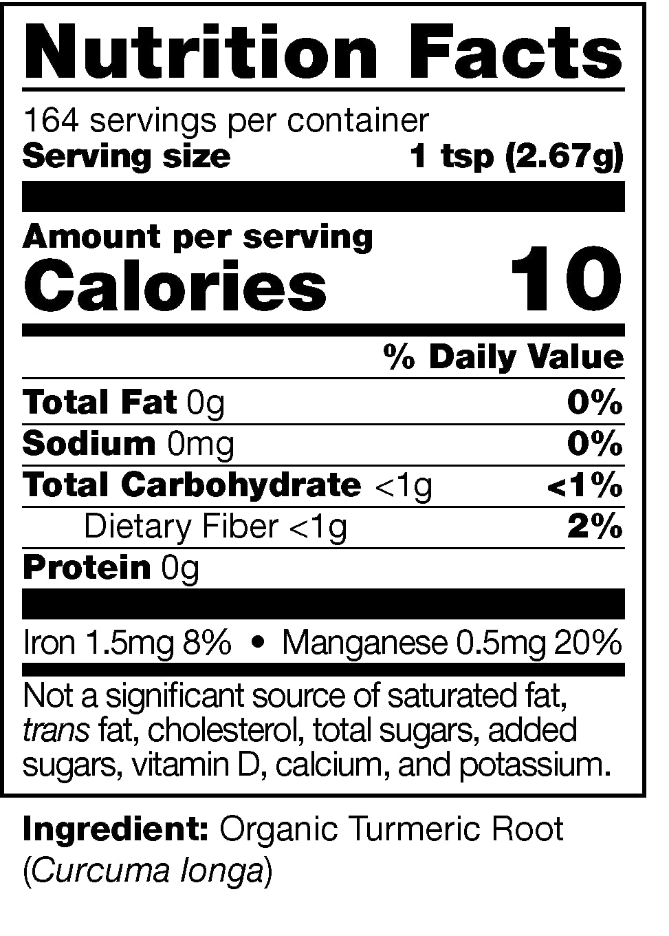 Turmeric Root - 16 Oz Powder