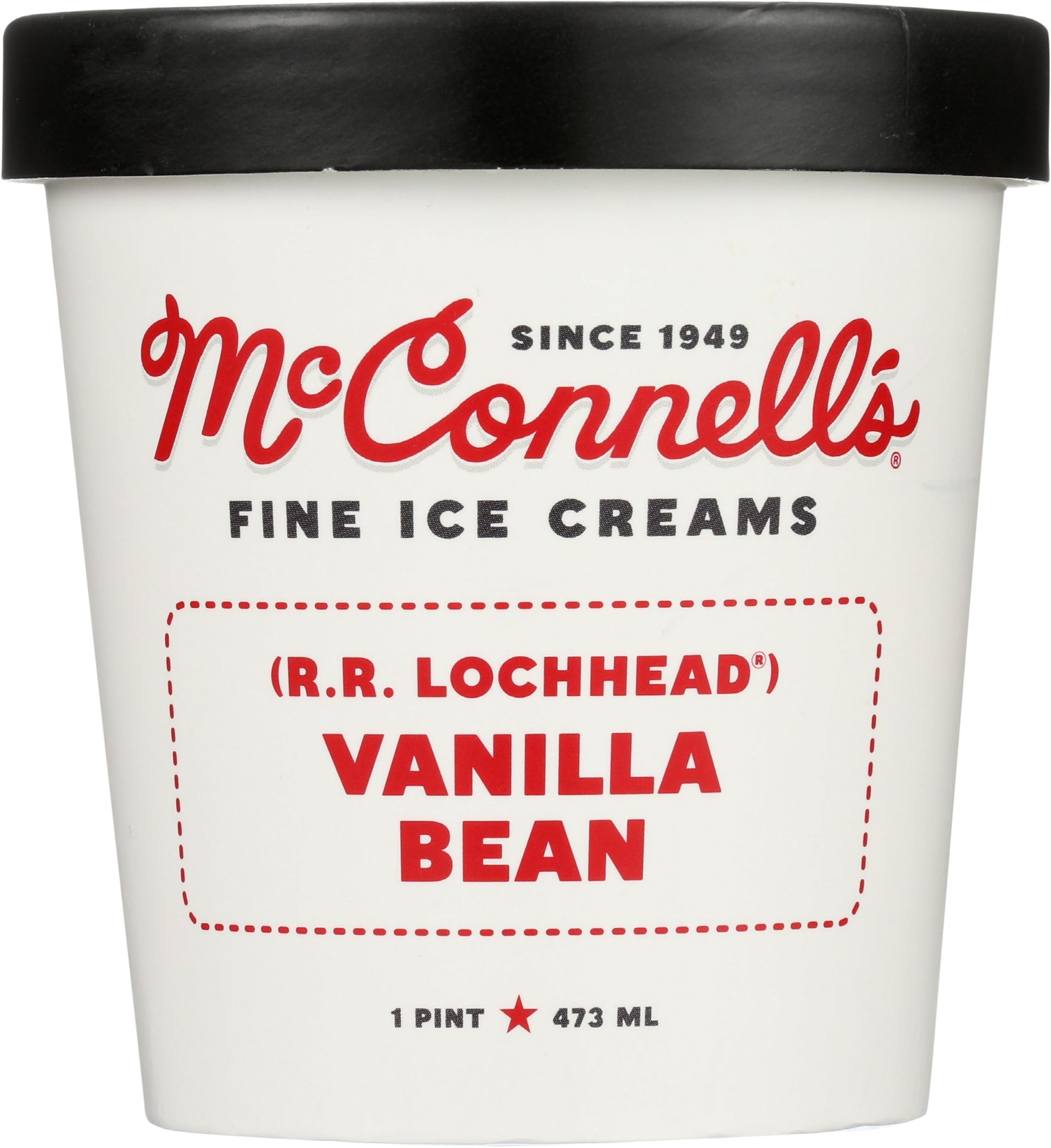 McConnells, Frozen, Ice Cream Vanilla Bean Organic, 16 Fl Oz
