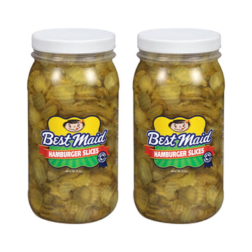 Best Maid Hamburger Slices 80Oz Pickles (2 Pack)